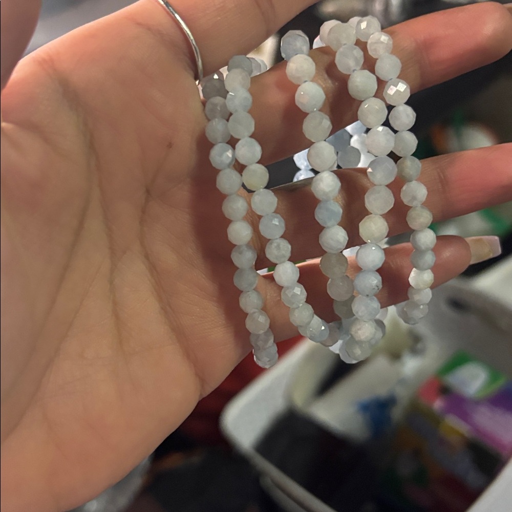 Aquamarine Bracelets ( Singpe Bracelet)